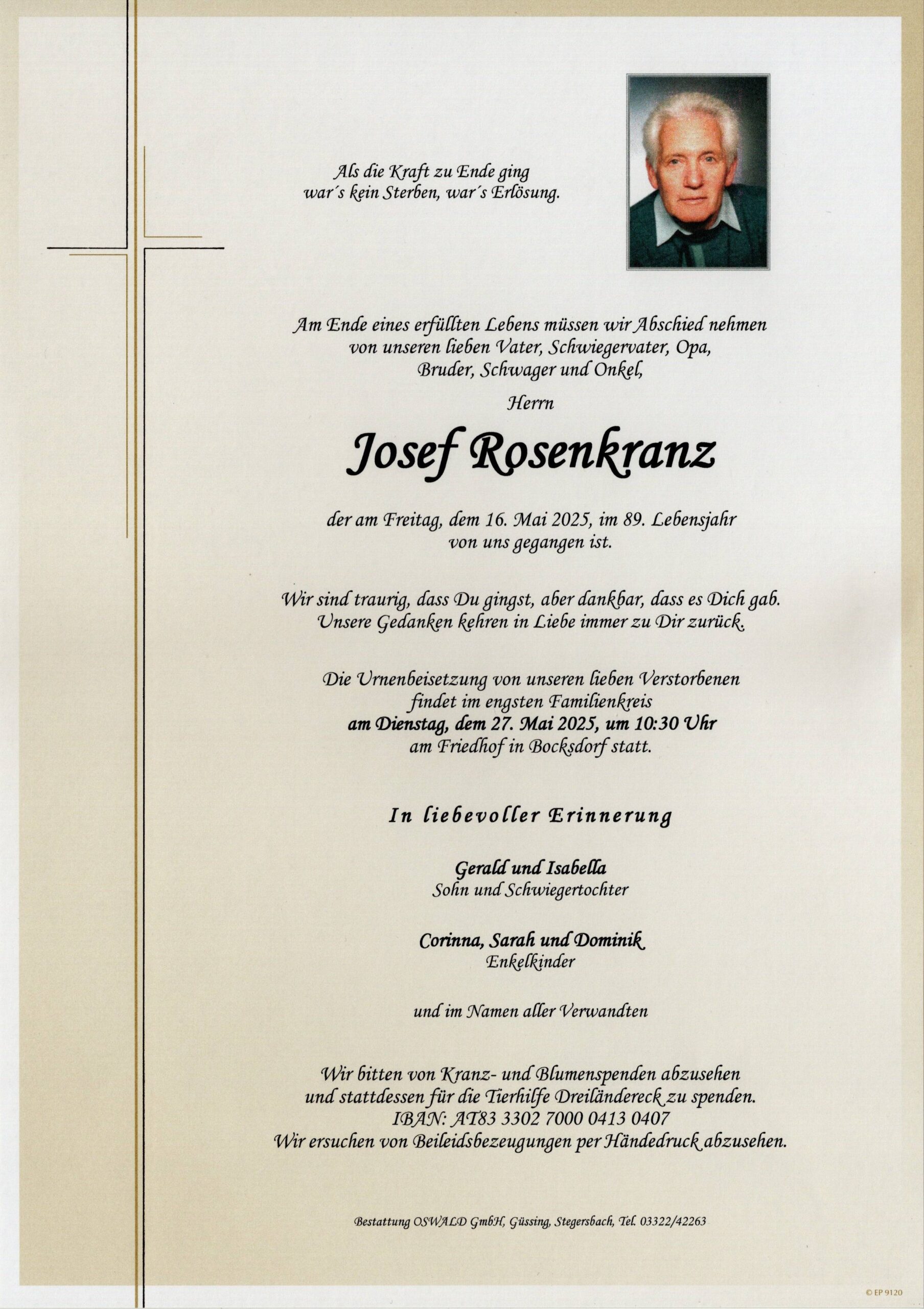 Rosenkranz Josef