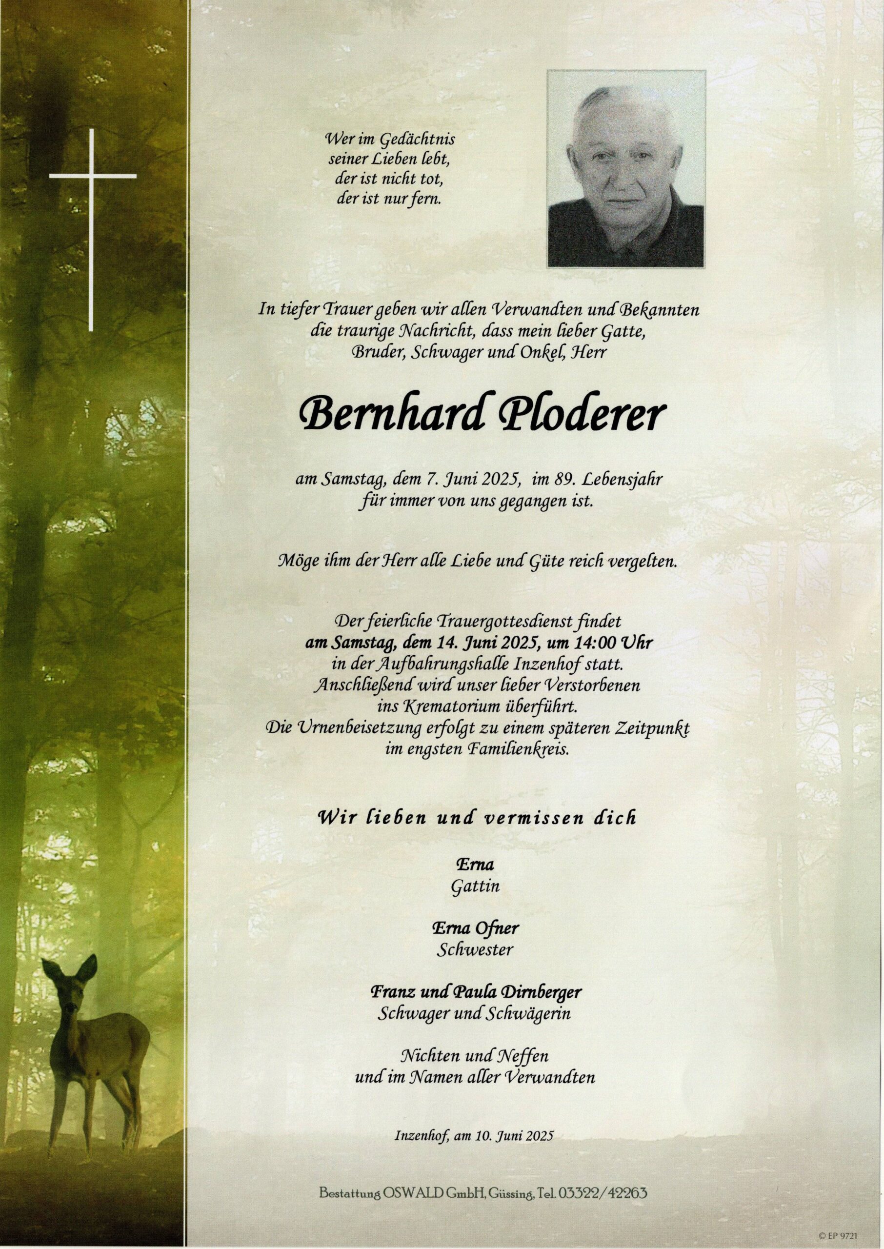 Ploderer Bernhard Parte