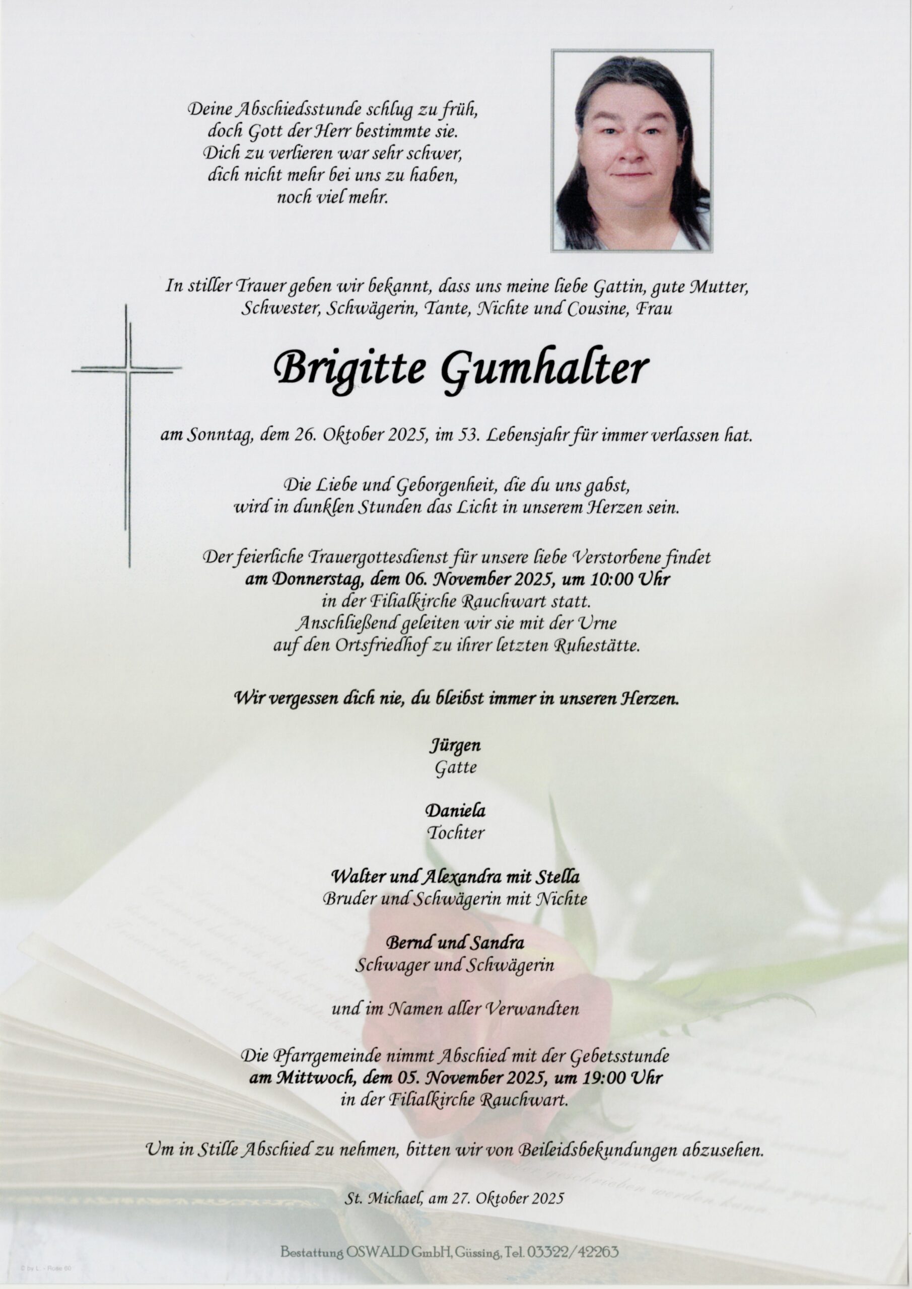 Gumhalter Trauerparte