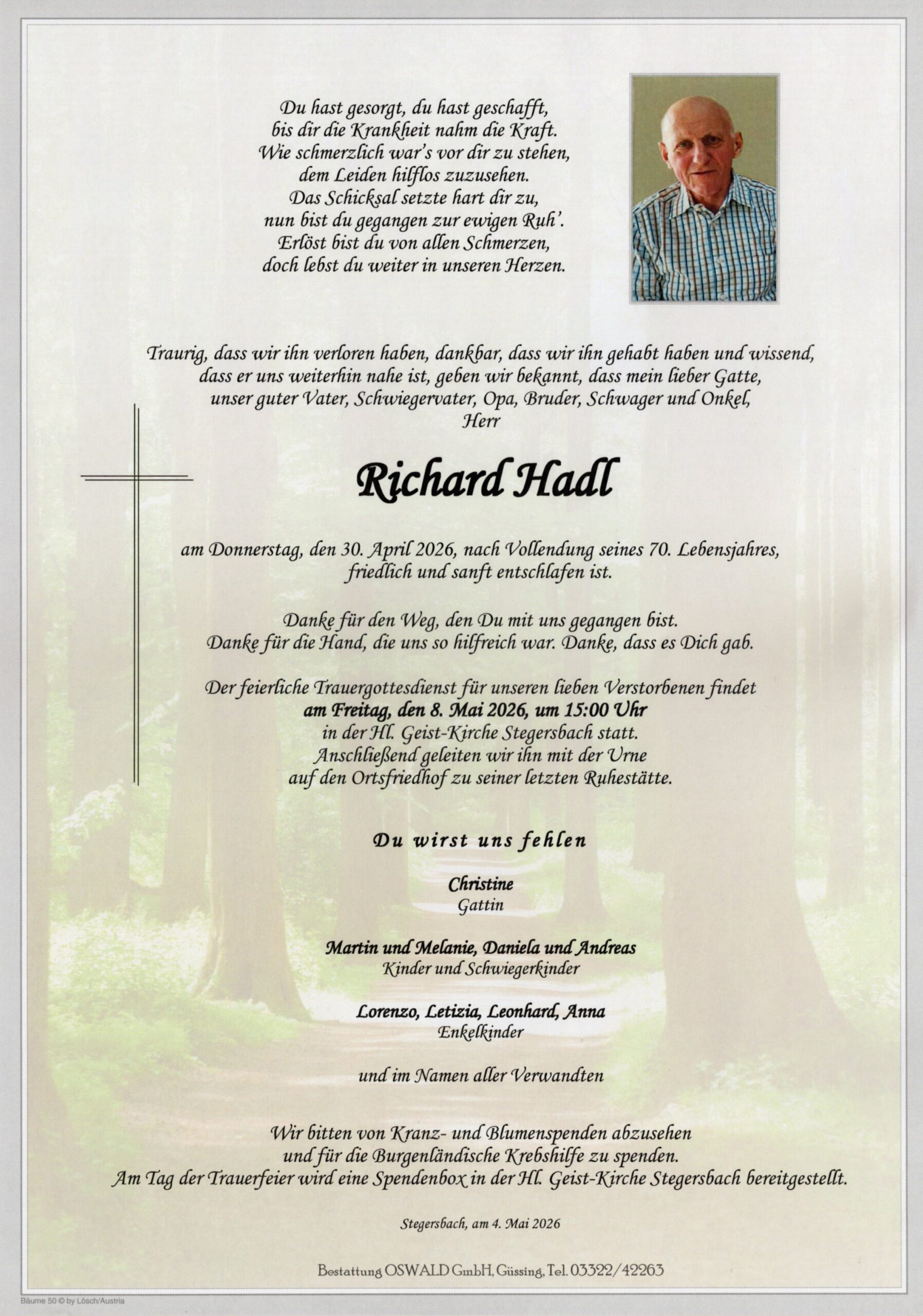 Hadl Richard Parte fertig