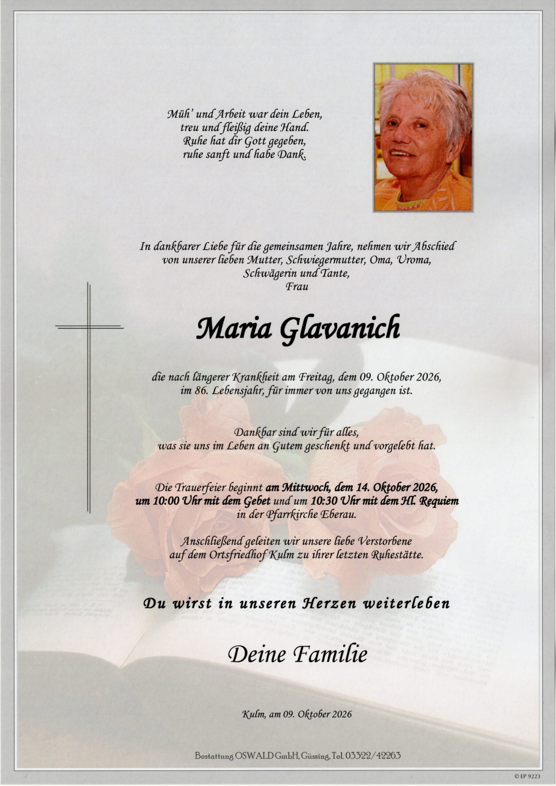 Glavanich Maria Theresia